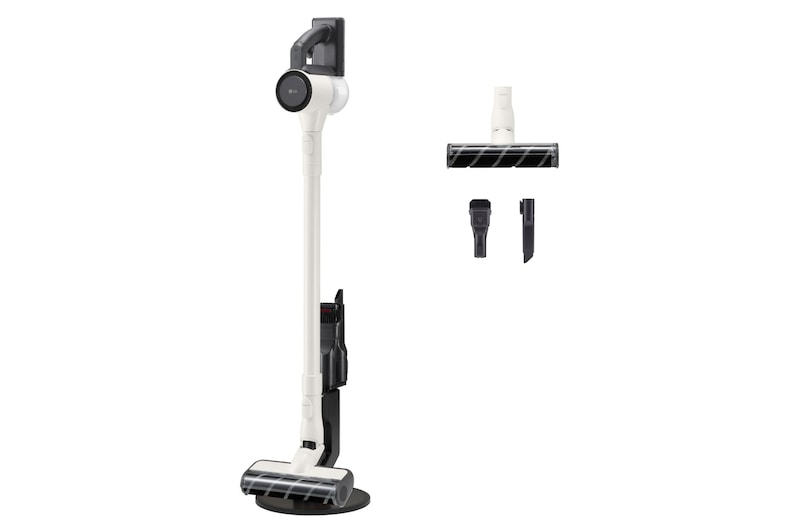 Vista frontale di CordZero™ A9 Air | Aspirapolvere super-leggero 1,97kg, 150 W, 40 min | 1 spazzola + 2 accessori, Autoportante | White A9C-AIR1E